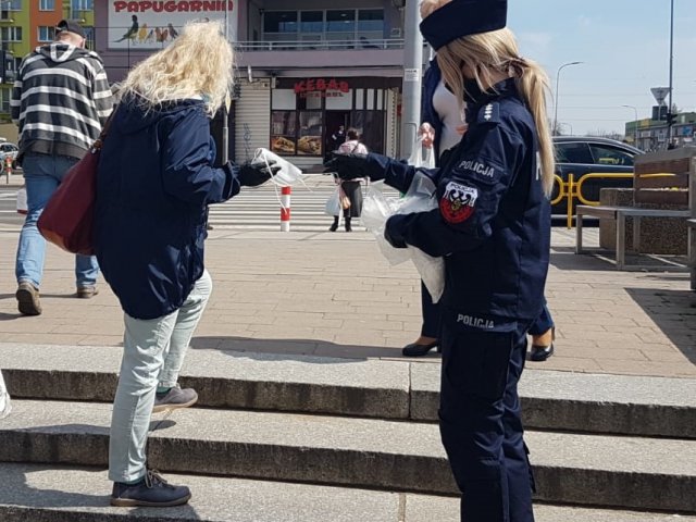 maseczka zamiast mandatu