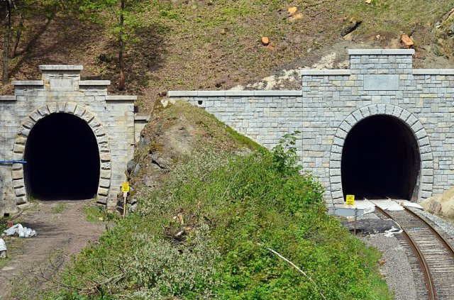 remont tunelu pod Małym Wołowcem