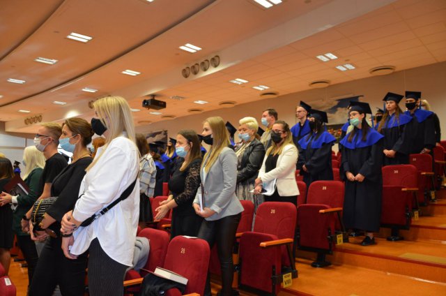 [FOTO] Rozpoczęcie roku akademickiego na Uczelni Silesiusa w Wałbrzychu