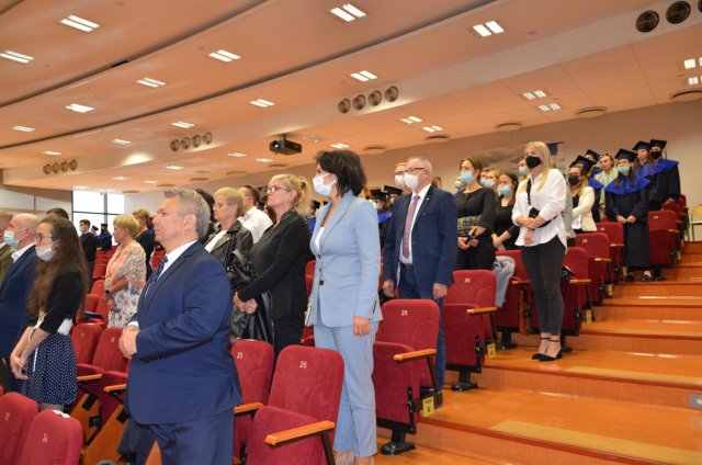 [FOTO] Rozpoczęcie roku akademickiego na Uczelni Silesiusa w Wałbrzychu