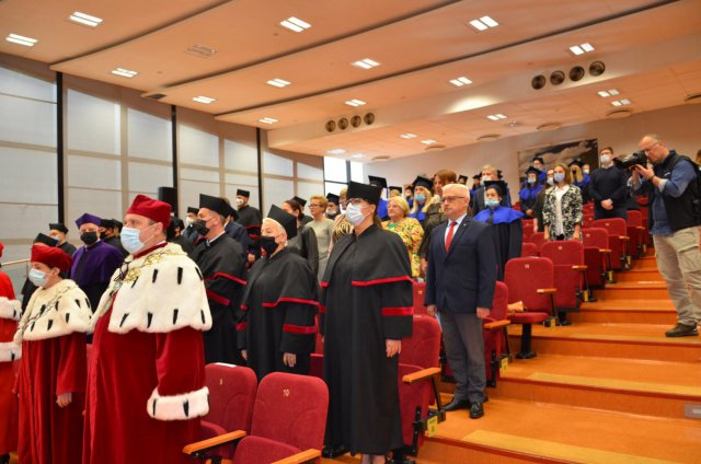 [FOTO] Rozpoczęcie roku akademickiego na Uczelni Silesiusa w Wałbrzychu