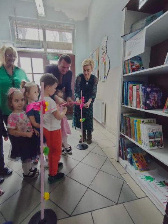 [FOTO] Otwarcie biblioteczki w Przedszkolu Samorządowym w Głuszycy