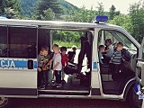 Boguszowscy policjanci odwiedzili przedszkolaków i rozmawiali z nimi o bezpieczeństwie podczas zbliżających się wakacji