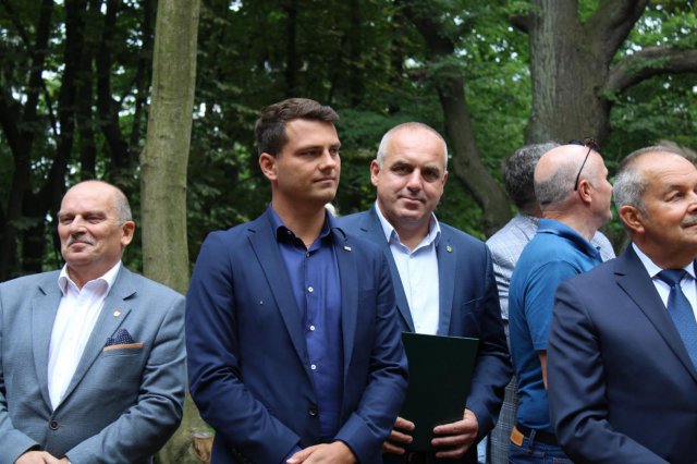 Uroczyste otwarcie wieży na wzgórzu Gedymina