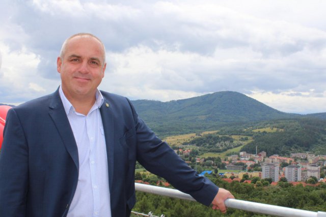 Uroczyste otwarcie wieży na wzgórzu Gedymina