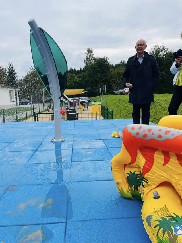 Przy żłobku w Jedlinie-Zdroju powstał Brzdącowy Park Wodny [Foto]
