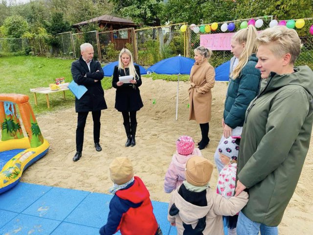 Przy żłobku w Jedlinie-Zdroju powstał Brzdącowy Park Wodny [Foto]