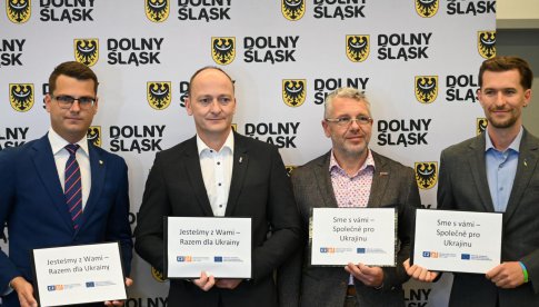 Wsparcie dla Ukrainy w ramach współpracy Dolnego Śląska i regionów czeskich