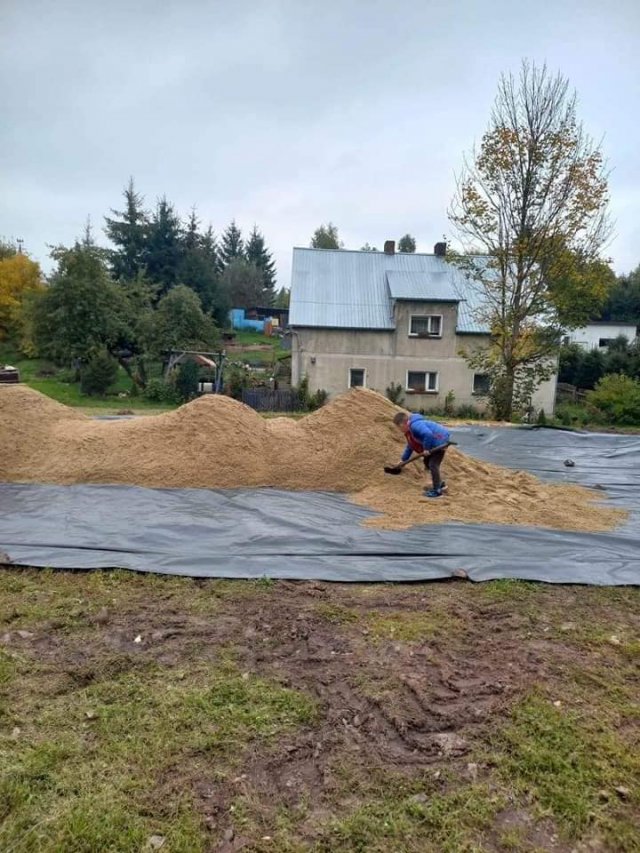 Dobiega końca budowa boiska sportowego w Golińsku [Foto]