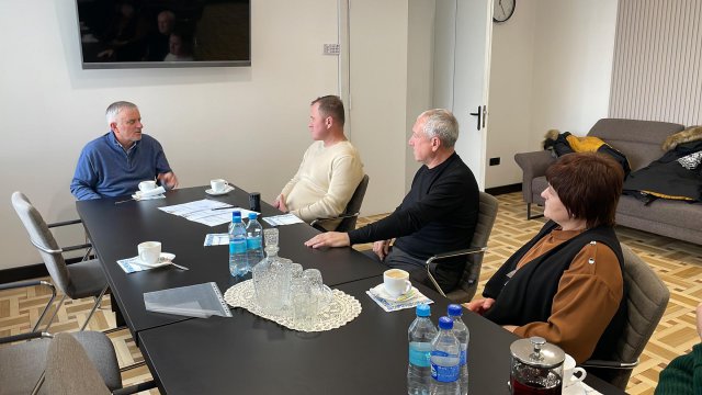 Władze Wałbrzycha z wizytą pomocową na Ukrainie [Foto]