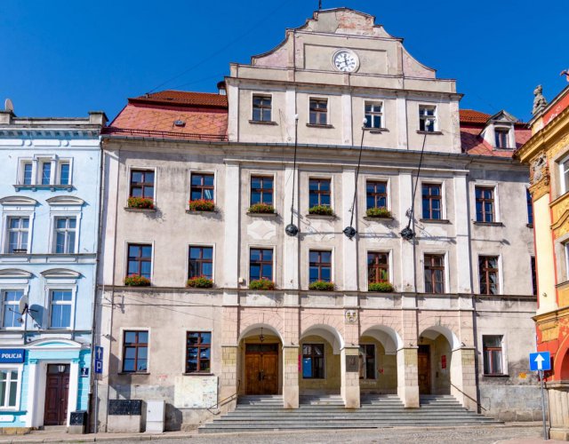Postęp prac przy remoncie mieroszowskiego ratusza [Foto]