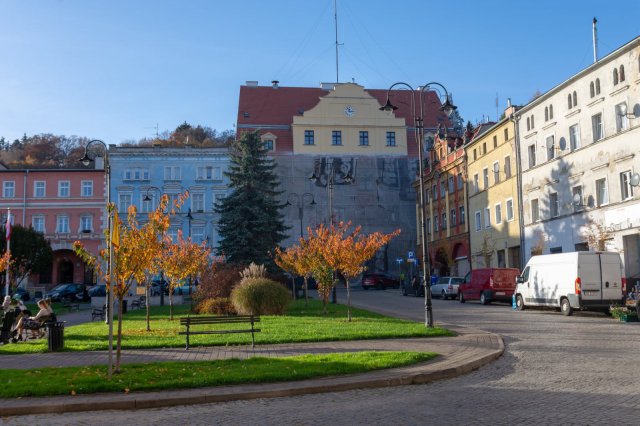 Postęp prac przy remoncie mieroszowskiego ratusza [Foto]