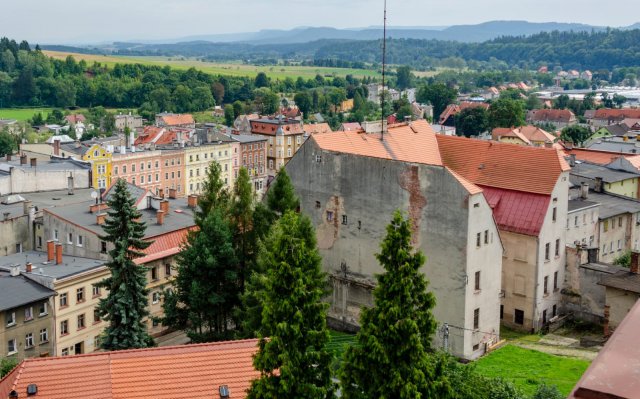 Postęp prac przy remoncie mieroszowskiego ratusza [Foto]