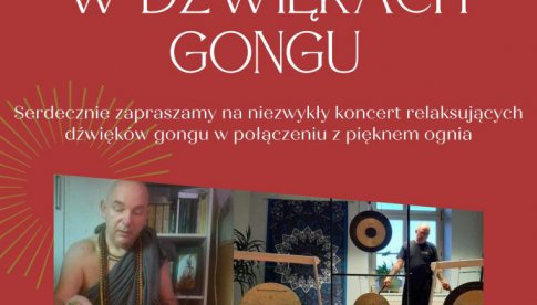 Koncert Kąpiel w dźwiękach gongu w Głuszycy