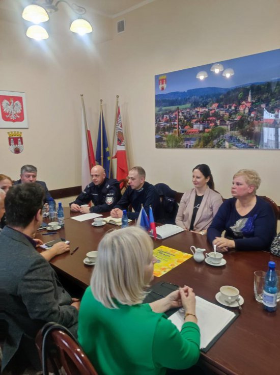 Spotkanie z policjantami w Mieroszowie [Foto]