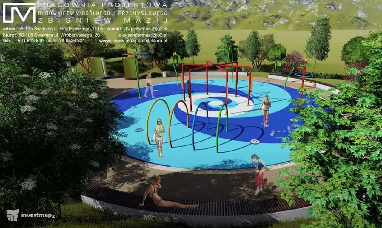W Jedlinie-Zdroju powstaje nowy park wodny. Zobacz WIZUALIZACJE