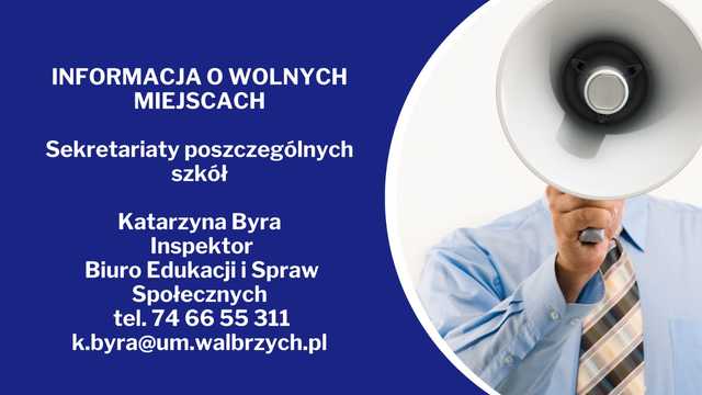 Statystyki rekrutacji do szkół ponadpodstawowych w Wałbrzychu - ponad 800 zgłoszeń więcej niż oczekiwano. Szełemej: To efekt reformy szkolnictwa