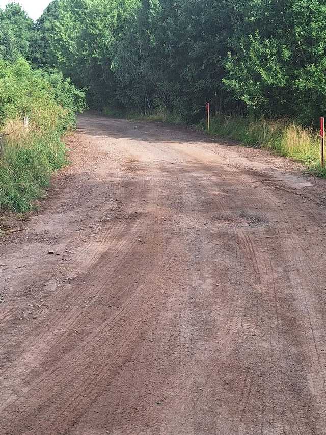 Trwa remont drogi gminnej w Rybnicy Leśnej [FOTO]