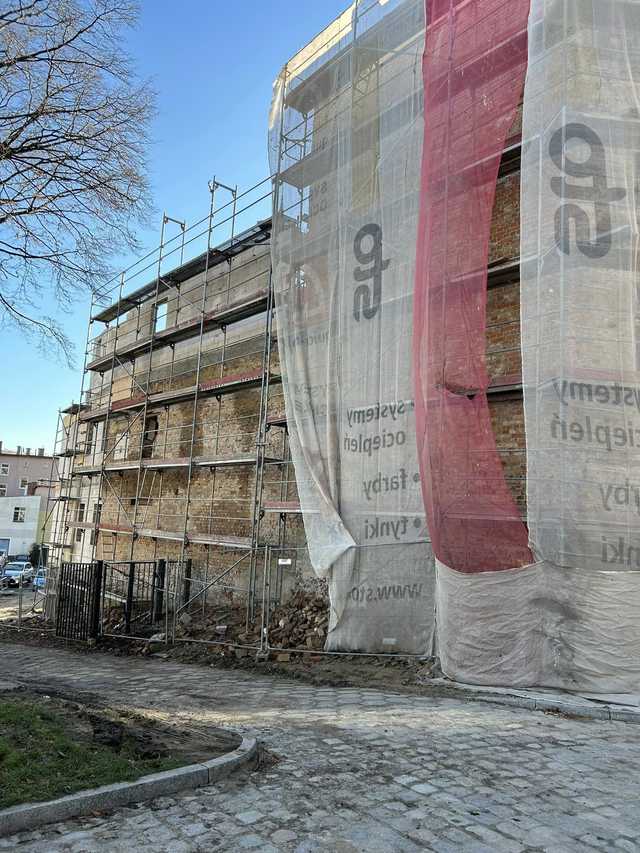 [FOTO] Trwa remont zabytkowych budynków w Wałbrzychu