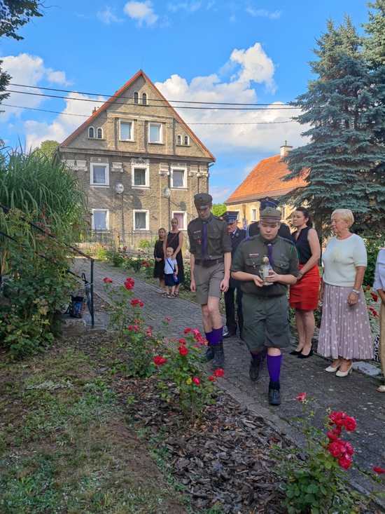 [FOTO] Obchody 80. rocznicy wybuchu powstania warszawskiego w Mieroszowie