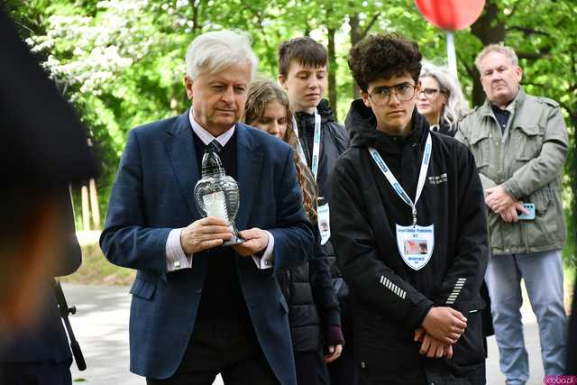 [WIDEO/FOTO] Przy Zamku Książ obchodzili 80. rocznicę zakończenia II wojny światowej