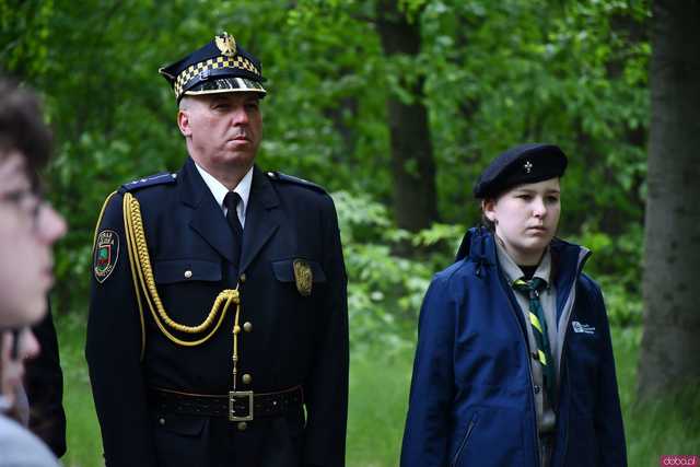 [WIDEO/FOTO] Przy Zamku Książ obchodzili 80. rocznicę zakończenia II wojny światowej