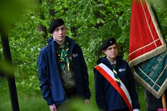 [WIDEO/FOTO] Przy Zamku Książ obchodzili 80. rocznicę zakończenia II wojny światowej