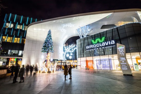 Świąteczne iluminacje we Wroclavii