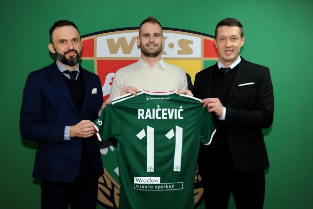 Filip Raičević nowym napastnikiem Śląska
