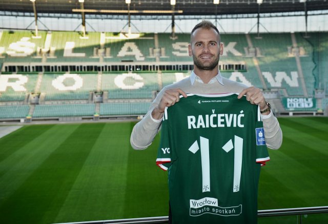 Filip Raičević nowym napastnikiem Śląska