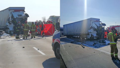 Poważny wypadek na A4. Kierowca ciężarówki reanimowany!