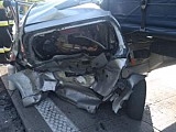 Wypadek trzech pojazdów na A4 