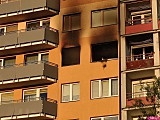  Pożar mieszkania na Nowym Dworze