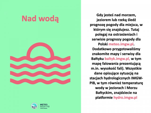 Dekalog wakacyjny IMGW
