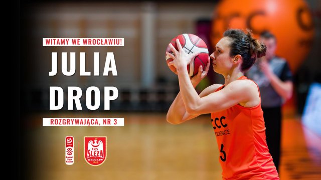 Julia Drop dołącza do Ślęzy Wrocław