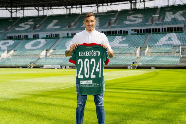 Śląsk: Erik Exposito przedłużył kontrakt na kolejne 3 lata