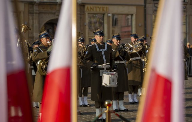 [FOTO, WIDEO] Wrocławianie świętowali niepodległość