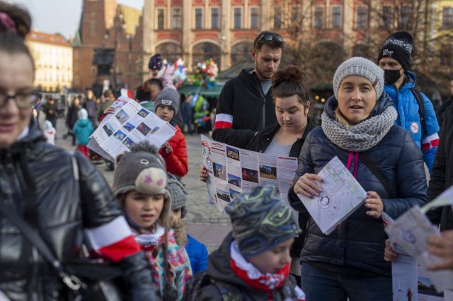 [FOTO, WIDEO] Wrocławianie świętowali niepodległość