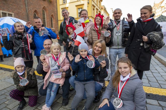 [FOTO, WIDEO] Wrocławianie świętowali niepodległość