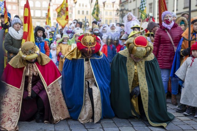 Orszak Trzech Króli przeszedł ulicami Wrocławia