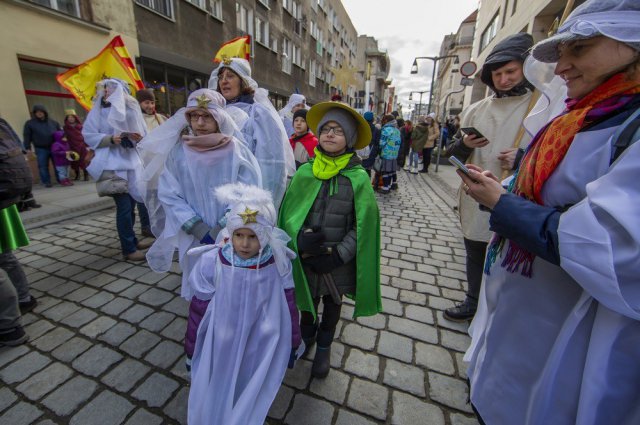 Orszak Trzech Króli przeszedł ulicami Wrocławia