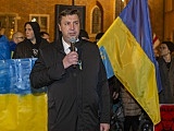 [FOTO] Wrocławianie manifestowali solidarność z Ukrainą