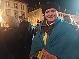 [FOTO] Wrocławianie manifestowali solidarność z Ukrainą