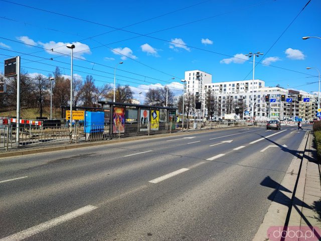 [FOTO] Postępują prace remontowe na skrzyżowaniu Jedności Narodowej i Słowiańskiej
