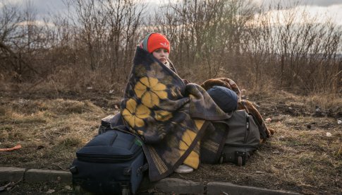 Po tygodniu konfliktu na Ukrainie pół miliona dzieci zostało uchodźcami
