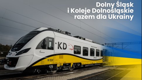 Pociąg Humanitarny Kolei Dolnośląskich drugi raz jedzie na granicę polsko-ukraińską