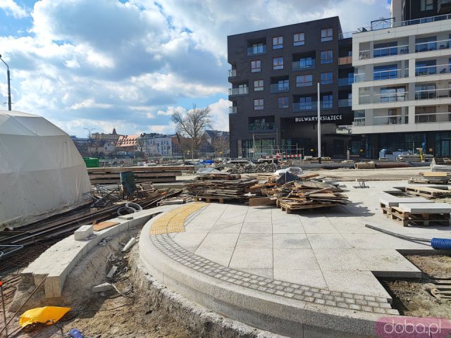 [FOTO] Postępuje przebudowa ul. Pomorskiej. Prace mają potrwać do wiosny