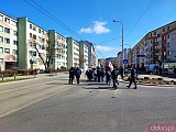 [FOTO] Przez Wrocław przeszedł marsz manifestujący prawa kobiet pracujących w Kauflandzie