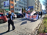 [FOTO] Przez Wrocław przeszedł marsz manifestujący prawa kobiet pracujących w Kauflandzie