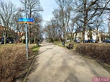 [FOTO] Nowa ścieżka rowerowa na Ołbinie. Już wiosną pojedziemy malowniczą trasą